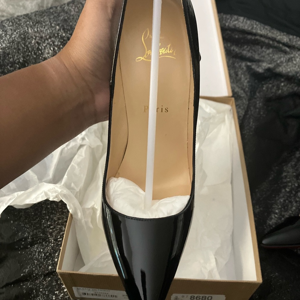 Christian Louboutin Black Heels Classic Elegance